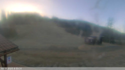 Dolní část sjezdovky