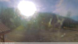 Dolní část sjezdovky