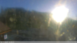 Dolní část sjezdovky