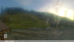 Dolní část sjezdovky