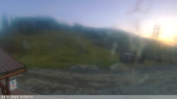 Dolní část sjezdovky