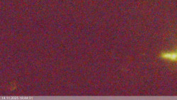 Dolní část sjezdovky