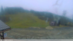 Dolní část sjezdovky