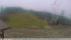 Dolní část sjezdovky