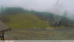 Dolní část sjezdovky