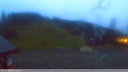 Dolní část sjezdovky