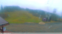 Dolní část sjezdovky