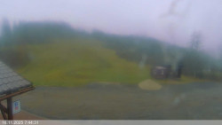 Dolní část sjezdovky