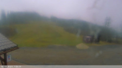 Dolní část sjezdovky