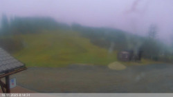 Dolní část sjezdovky