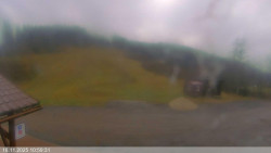 Dolní část sjezdovky