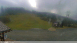 Dolní část sjezdovky