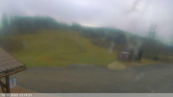 Dolní část sjezdovky