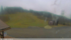 Dolní část sjezdovky