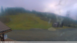 Dolní část sjezdovky