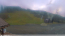 Dolní část sjezdovky