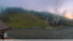 Dolní část sjezdovky