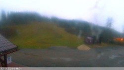 Dolní část sjezdovky