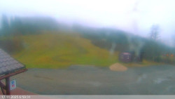 Dolní část sjezdovky