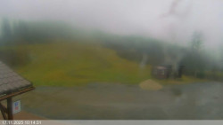 Dolní část sjezdovky