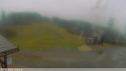 Dolní část sjezdovky