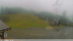 Dolní část sjezdovky