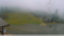 Dolní část sjezdovky