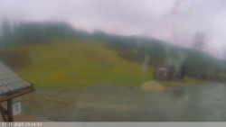 Dolní část sjezdovky