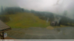 Dolní část sjezdovky