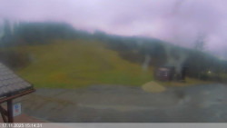 Dolní část sjezdovky