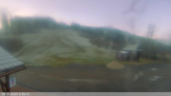 Dolní část sjezdovky