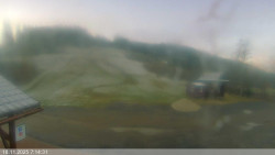 Dolní část sjezdovky