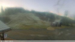 Dolní část sjezdovky