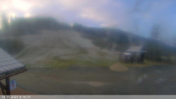 Dolní část sjezdovky