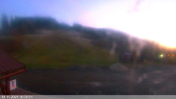 Dolní část sjezdovky