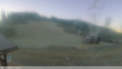 Dolní část sjezdovky