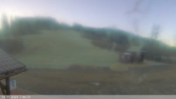 Dolní část sjezdovky