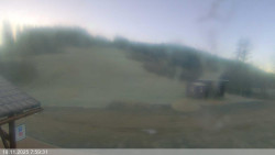 Dolní část sjezdovky