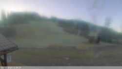 Dolní část sjezdovky