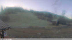 Dolní část sjezdovky