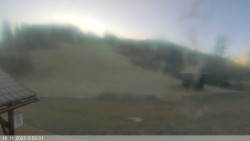 Dolní část sjezdovky