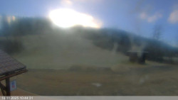 Dolní část sjezdovky