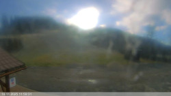 Dolní část sjezdovky