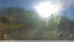 Dolní část sjezdovky