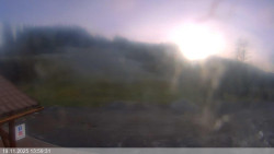 Dolní část sjezdovky