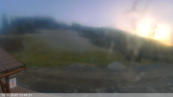 Dolní část sjezdovky