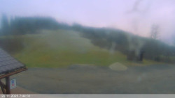 Dolní část sjezdovky