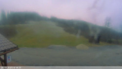 Dolní část sjezdovky