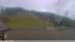 Dolní část sjezdovky