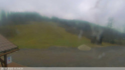 Dolní část sjezdovky